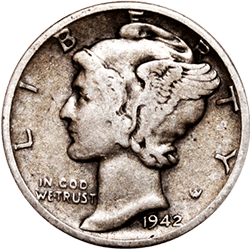 Mercury dime