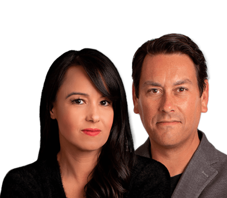 Natali and Clayton Morris