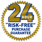 24 hour &ldquo;Risk-Free&rdquo; Purchase Guarantee