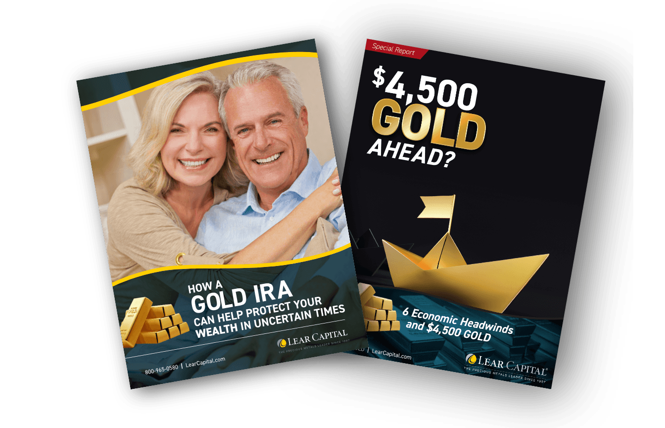 2 brochures: Precious Metals Investing, $4,200 Gold Ahead?